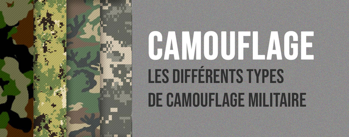 Les différents types de camouflage militaire