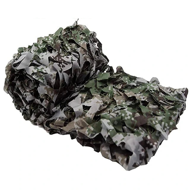 Filets de camouflage multi dimensions et motifs