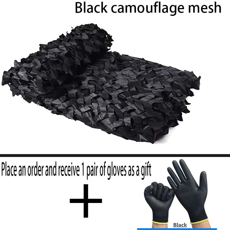 Filets de camouflage multi dimensions et motifs