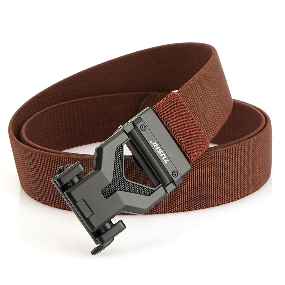 Boucle De Ceinture Universelle 35mm BURENZHAYA - Design Élégant - Pour Homme Et Femme - Mécanisme Réglable Facile