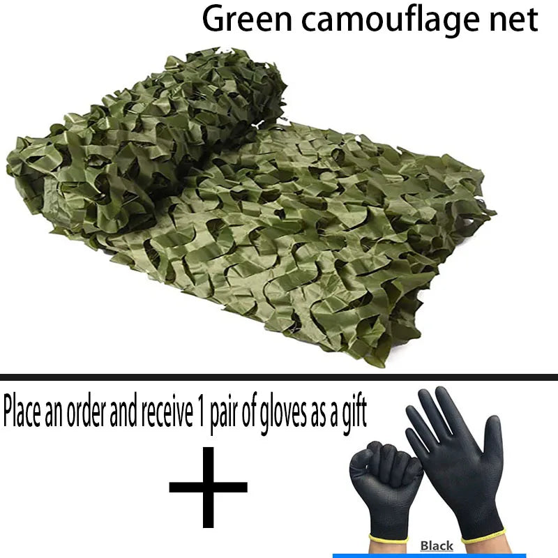 Filets de camouflage multi dimensions et motifs