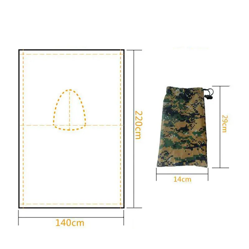 Poncho camouflage "Flexible"