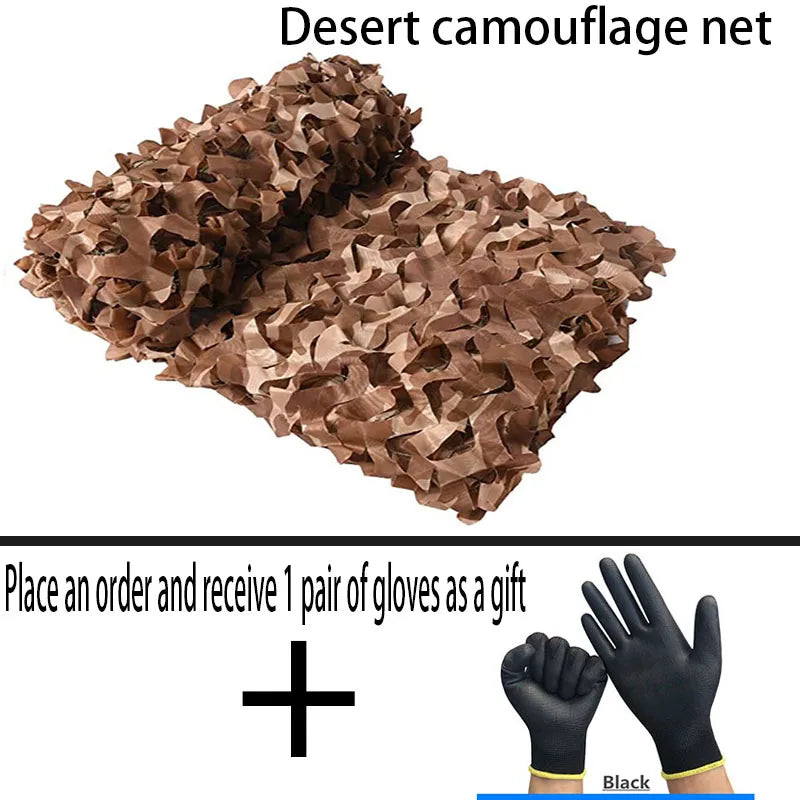 Filets de camouflage multi dimensions et motifs