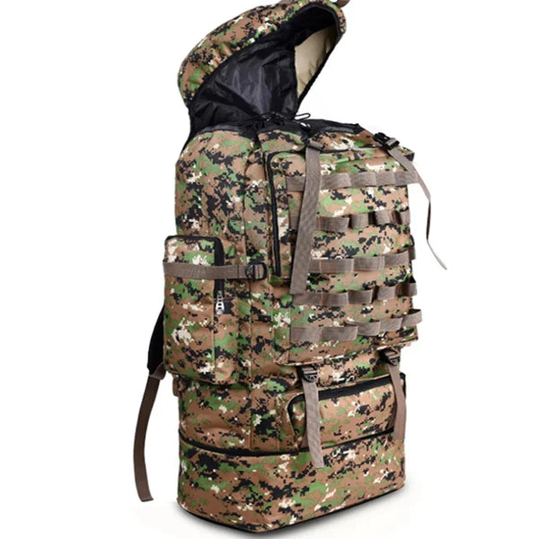 Sac Militaire Grande Capacité Camouflage 100 L Sac Militaire Grande Capacité Camouflage 100 L