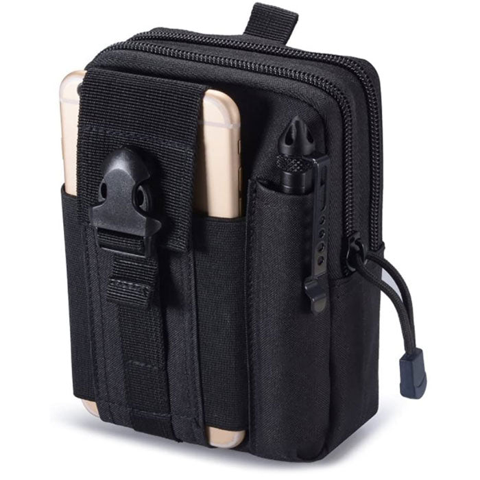 Pochette Molle "Claret" Noir-PASSION MILITAIRE™