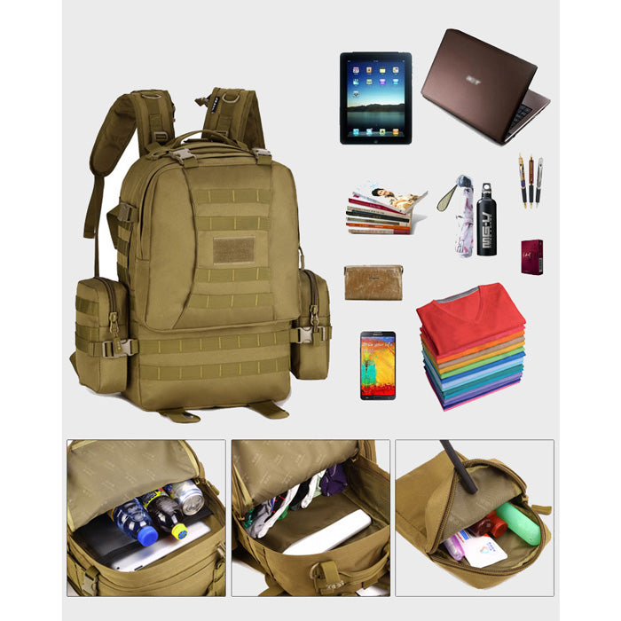 Sac à Dos Militaire &quot;Protector &quot; 50L-PASSION MILITAIRE™