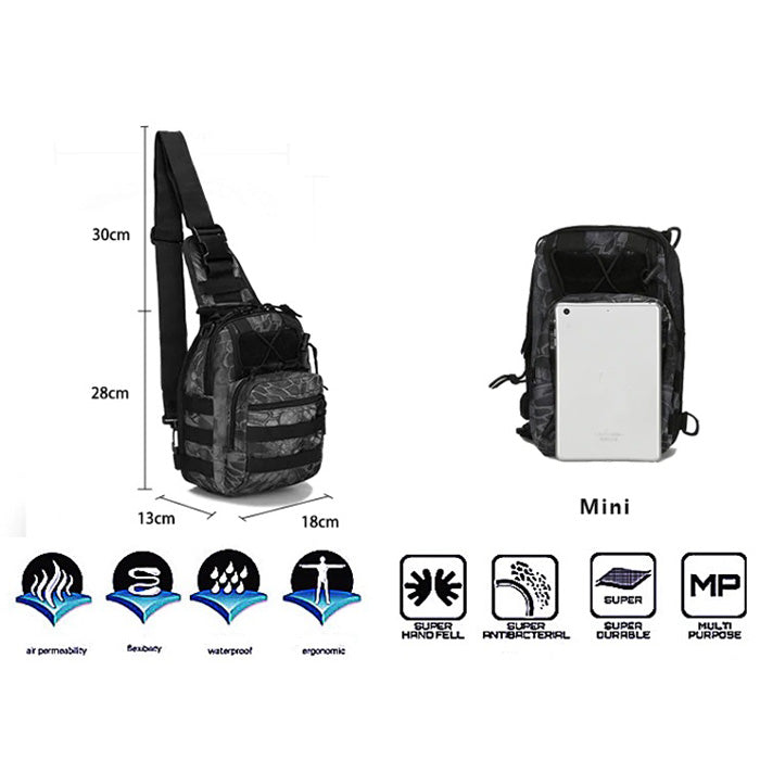 Sac Bandoulière &quot;Influx&quot;-PASSION MILITAIRE™