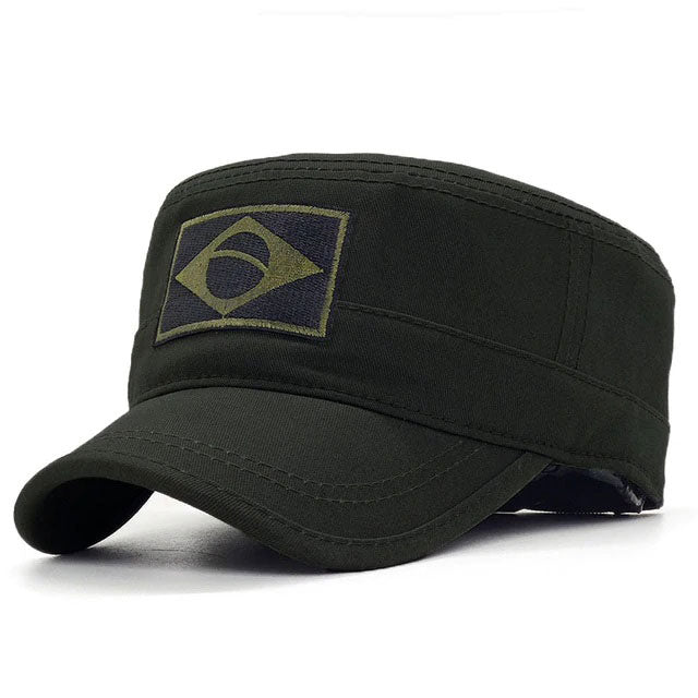 Casquette Militaire Conrad Noir - Traclet Reference : 12212