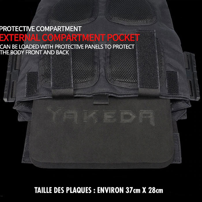 Gilet Tactique Yakeda &quot;Backbone&quot;-PASSION MILITAIRE™